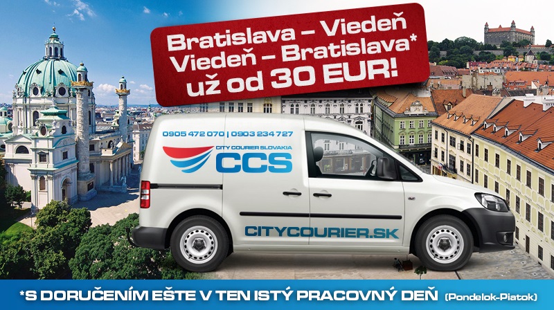 V správny čas na správnom mieste - City Courier Slovakia