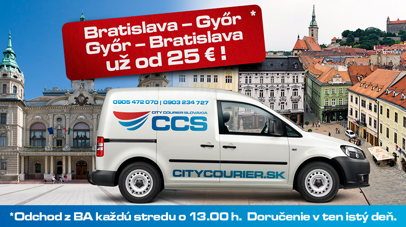 V správny čas na správnom mieste - City Courier Slovakia